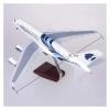 Scale Aircraft 46CM 1/160 for Airbus 380 A380 Malaysia Airline Model Diecast Plane Simulated Scale Aircraft Suitable for Display(with Light) view 3