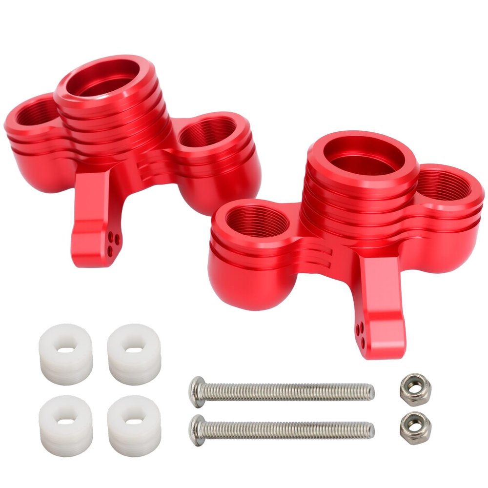 2PCS Aluminum Front Knuckle Arms Upgrades Parts for Arrma 1/5 KRATON 8S BLX,Outcast 8S BLX,Replace ARA330558