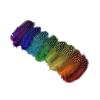 20 pieces/batch 5-10cm wild chicken feather jewelry creation, colorful feather embroidery crafts, holiday decorations(Natural) view 2