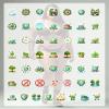 100Pcs Cartoon Earth Day Stickers, Waterproof Earth Day Sticker for Water Bottle Laptop Phone Cases Planner Skateboard Luggage Helmet Party Favor Decor, Ideal for Adults Teens Teacher Rewards C1Y7V view 3
