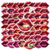 100Pcs Cartoon Lip Stickers, Waterproof Lip Sticker for Water Bottle Laptop Phone Cases Planner Skateboard Luggage Helmet Party Favor Decor, Ideal for Adults Teens Teacher Rewards C117X view 2
