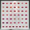 100Pcs Cartoon Lip Stickers, Waterproof Lip Sticker for Water Bottle Laptop Phone Cases Planner Skateboard Luggage Helmet Party Favor Decor, Ideal for Adults Teens Teacher Rewards C117X view 4