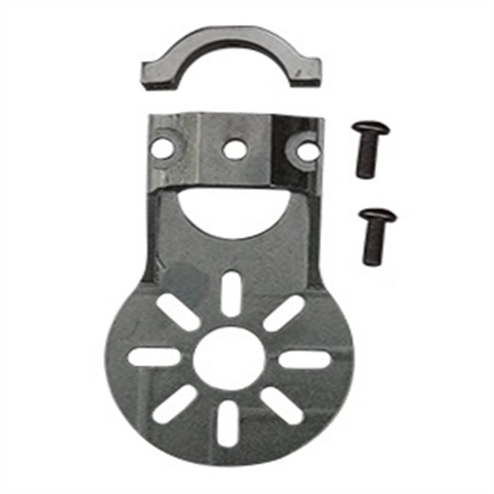 TYXTTGY Drone Motor Mount, Drone Motor Fixture Mount Fixed Base Seat Holder Bracket for 12/16/18mm Carbon Tube for RC Quadcopter Multicopter Drone Accessories(1PC 18mm Black)
