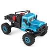 funnyndiy 1:18 Scale RC Off-Road Truck, 4WD High Torque Climbing Car with LED Lights, RC Crawler with Real 2 Speed Transmission, 3-10KM/H, 2.4GHz 4X4 RC Truck view 3
