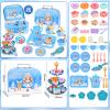 Amplov 42-Piece Princess Tea Party Set  Kids Pretend Play Tea Set with Desserts & Carrying Case  Kitchen Toy for Little Girls, Toddlers Ages 3-8 view 2
