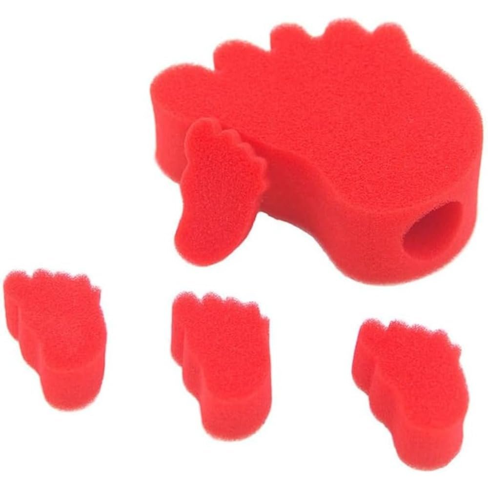 1 Set Multiplying Sponge Feet to Jumbo Mystery Magic Tricks Comedy Close up Magic Appearing Magic Illusion Gimmick Props for Magicans