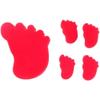 1 Set Multiplying Sponge Feet to Jumbo Mystery Magic Tricks Comedy Close up Magic Appearing Magic Illusion Gimmick Props for Magicans view 2