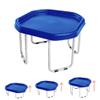 MEKA Small 28"x28" Tuff Tray Set Navy, Activity Sensory Tray Plus Stand Children, Outdoor Play Sand and Water Table for Toddlers and Kids, Toy Boys Girls view 4