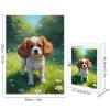 Cavalier King Charles Spaniel Dog Themed Wooden Puzzle 500 Pieces, Fun Jigsaw for Friends view 2