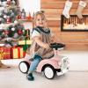 OLAKIDS Ride On Push Car, Toddler Foot-to-Floor Sliding Toy with Steering Wheel, Horn, Under Seat Storage, Kids Racer Walking Gift for Boys Girls (Pink) view 2