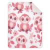 FLildon Cute Monkey Cotton Baby Blanket 30" x 40" Warm Soft Breathable Muslin Swaddle Blankets for Toddler Boys Girls Nursery Receiving Wraps view 1