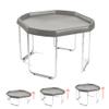 MEKA Large 38"x38" Tuff Tray Set Grey, Activity Sensory Tray Plus Stand Children, Outdoor Play Sand and Water Table for Toddlers and Kids, Toy Boys Girls view 4