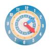 BIUDECO Hand Clock for Kids Learning Clock for Kids Telling Time Wooden Time Learning Clock Math Teaching Clock view 1