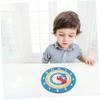 BIUDECO Hand Clock for Kids Learning Clock for Kids Telling Time Wooden Time Learning Clock Math Teaching Clock view 3