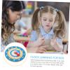 Alipis Wooden Teaching Clock for Boy Girl Educational Learning Tool Multi-Functional Math Clock Safe and Smooth Design for Classroom and Home Use for Ages view 2