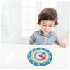 ULDIGI Wooden Teaching Clock for Boys and Girls Montessori Educational Tool for Learning Safe and Design for Home School and Playroom Use view 2