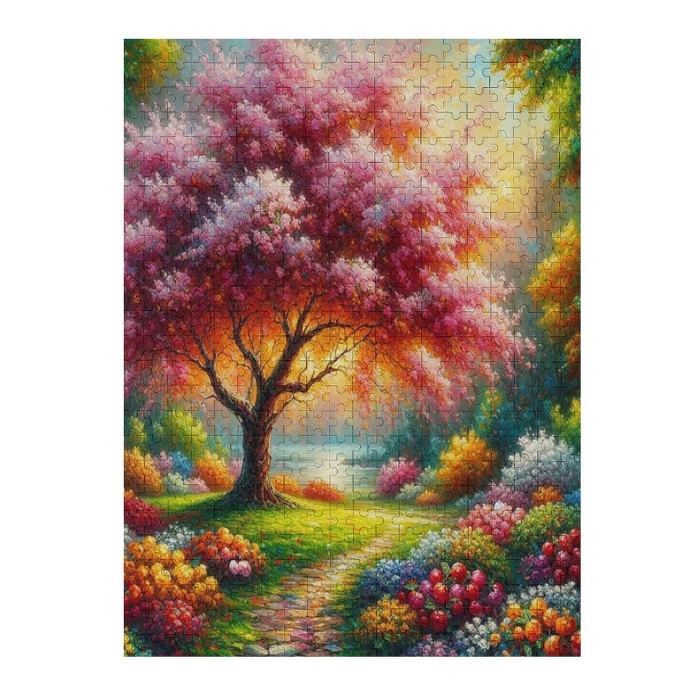 1000 Piece Jigsaw Puzzle Cherry Puzzle for Adults Jigsaw Puzzles 1000 Pieces Relaxing and Fun Activity