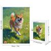 Chinese Rural Dog Lovers Wooden Puzzle 500 Pieces, Challenging Jigsaw for Adults view 2