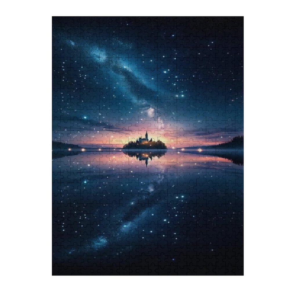 Stars Jigsaw Puzzles for Adults 1000 Pieces Challenging Shaped Puzzle for Game Night Family Friends Puzzle