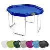 MEKA Large 38"x38" Tuff Tray Set Navy, Activity Sensory Tray Plus Stand Children, Outdoor Play Sand and Water Table for Toddlers and Kids, Toy Boys Girls view 1