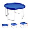 MEKA Large 38"x38" Tuff Tray Set Navy, Activity Sensory Tray Plus Stand Children, Outdoor Play Sand and Water Table for Toddlers and Kids, Toy Boys Girls view 4