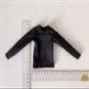 1/6 Scale Clothes Long-Sleeve Tights Multi-Color T-Shirt Model for 12" Doll (Black) view 1