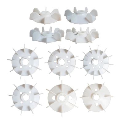 1pcs Type-Y Plastic Electrical Motor Fan Blade Three-Phase Motor Cooling Air Blade Cooling Wind Leaf Fan Cover Strong Wind Farce(Y-280-2)