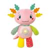 Clementoni Baby Alex l'Axolotl, Interactive Speaking Plush Animal for Children from 6 Months, Stimulates Sensory and Cognitive Development, 100% Washable, Italian Language, 17558 view 1