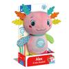 Clementoni Baby Alex l'Axolotl, Interactive Speaking Plush Animal for Children from 6 Months, Stimulates Sensory and Cognitive Development, 100% Washable, Italian Language, 17558 view 2
