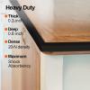 Heavy-Duty Soft Foam Furniture Edge Bumper Guards, Guard Anti-Collision Bar Protector, 3M Pre-Taped Corners, for Metal Frame Desk Counter Sharp Corners(Brass,10M) view 2