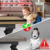Heavy-Duty Soft Foam Furniture Edge Bumper Guards, Guard Anti-Collision Bar Protector, 3M Pre-Taped Corners, for Metal Frame Desk Counter Sharp Corners(Brass,10M) view 3