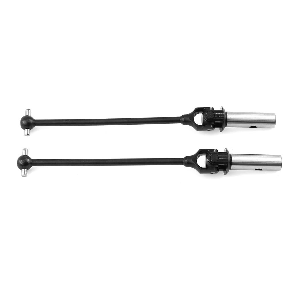 2Pcs 45# Steel Front Rear Universal CVD Drive Shaft for 1/8 Mugen Seiki MBX8R RC Car E2218 E2219