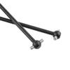 2Pcs 45# Steel Front Rear Universal CVD Drive Shaft for 1/8 Mugen Seiki MBX8R RC Car E2218 E2219 view 4
