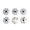 1pcs Type-Y Plastic Electrical Motor Fan Blade Three-Phase Motor Cooling Air Blade Cooling Wind Leaf Fan Cover Strong Wind Farce(Y-90-4) view 2