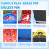 22.5FT(L) Commercial Inflatable Water Slide for Kids Adults, Heavy Duty Full PVC Inflatable Water Slide with 950W Blower for Backyard, Outdoor Slide Park view 4