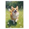 1000 pcs Jigsaw Puzzle - Corgi Wooden Puzzle for Adults, Dog Lovers Gift Pet Owners Gift, 30" x 20" view 3