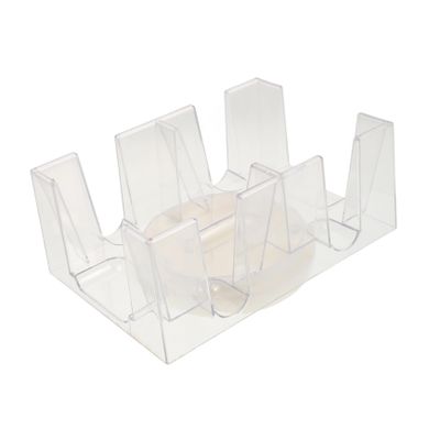 Totority Rotating Playing Card Tray Deck Capacity Card Holder for Easy Organization and Storage for Home Office and Game Night