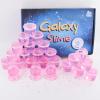 24 Pack Pink Galaxy Slime Party Favors for Girls & Boys, Galaxy Star Slime Cup Bulk, Soft, Wet, Non Sticky, Birthday Gifts, Classroom Rewards for Kids, Goodie Bag Stuffers view 2