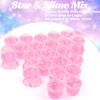 24 Pack Pink Galaxy Slime Party Favors for Girls & Boys, Galaxy Star Slime Cup Bulk, Soft, Wet, Non Sticky, Birthday Gifts, Classroom Rewards for Kids, Goodie Bag Stuffers view 3