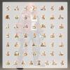 100Pcs Cartoon Easter Bunny Stickers, Waterproof Easter Bunny Sticker for Water Bottle Laptop Phone Cases Planner Skateboard Luggage Party Favor Decor, Ideal for Adults Teens Teacher Rewards C1Z1Y view 3