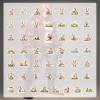 100Pcs Cartoon Easter Bunny Stickers, Waterproof Easter Bunny Sticker for Water Bottle Laptop Phone Cases Planner Skateboard Luggage Party Favor Decor, Ideal for Adults Teens Teacher Rewards C1Z1Y view 4