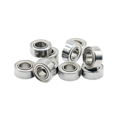 10Pcs 4x10x4 SMR104 ZZ CB Stainless Steel Hybrid Ceramic Ball Bearing L1040ZZ SMR104ZZ CB Reel Bearing RC Bearing