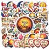 100Pcs Cartoon Bible Stickers, Waterproof Bible Sticker for Water Bottle Laptop Phone Cases Planner Skateboard Luggage Helmet Party Favor Decor, Ideal for Adults Teens Teacher Rewards C142X view 2
