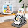 Badge Making Kit, Fridge Magnet Button Badge Making with 50 * 50mm with 100pcs Accessories & Square Cutter Custom Metal Badge Press Kit,50 * 50mm+100Set view 4