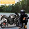 feneihe Kids Dirt Bike,49cc 4-Stroke Pocket Bike,EPA Approved Dirt Bikes for Kids 8-14,Strong Dual Brake, Realistic Racing Pocket Bike Max Speed 25 Mph,Gas Pocket Motorbike with Front Rear Disc Brake view 3