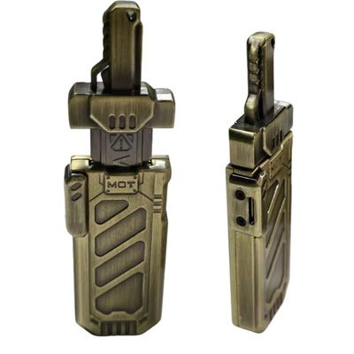 FELIXCONN Metal Splitting Sword: Adult Stress Relief Fidget Toy | Magnetic Ejection Push Slider EDC Desk Gadget with Satisfying Click Sounds | Non-Sharp Metal Gift