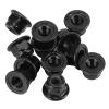 12 Pieces of Wheel Lock Nuts Without Metal Sliding for SCX10 RC Axial, Light and Automobile (Black) view 4