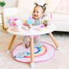 Move2Play 4-in-1 Baby Activity Center | Montessori-Inspired Design | 8 Interactive Toys | Tummy Time, Exersaucer & Toddler Table | Shower Gift | Essential | Must Have for 3, 6, 12 Month Old (Rainbow) view 2