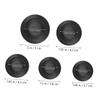 FELTECHELECTR 20pcs Round Rubber Plugs for Piggy Bank Stoppers Easy Installation Material Replacement for Saving Box Assorted view 2