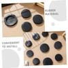 FELTECHELECTR 20pcs Round Rubber Plugs for Piggy Bank Stoppers Easy Installation Material Replacement for Saving Box Assorted view 3